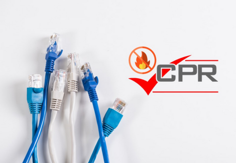 A segurança contra incêndios começa com cabos Ethernet classificados CPR